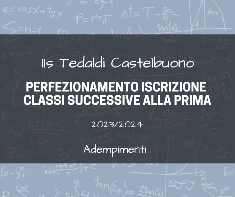 Circolare 408 Iscrizioni anno scolastico 2023/2024 – classi successive alla prima.