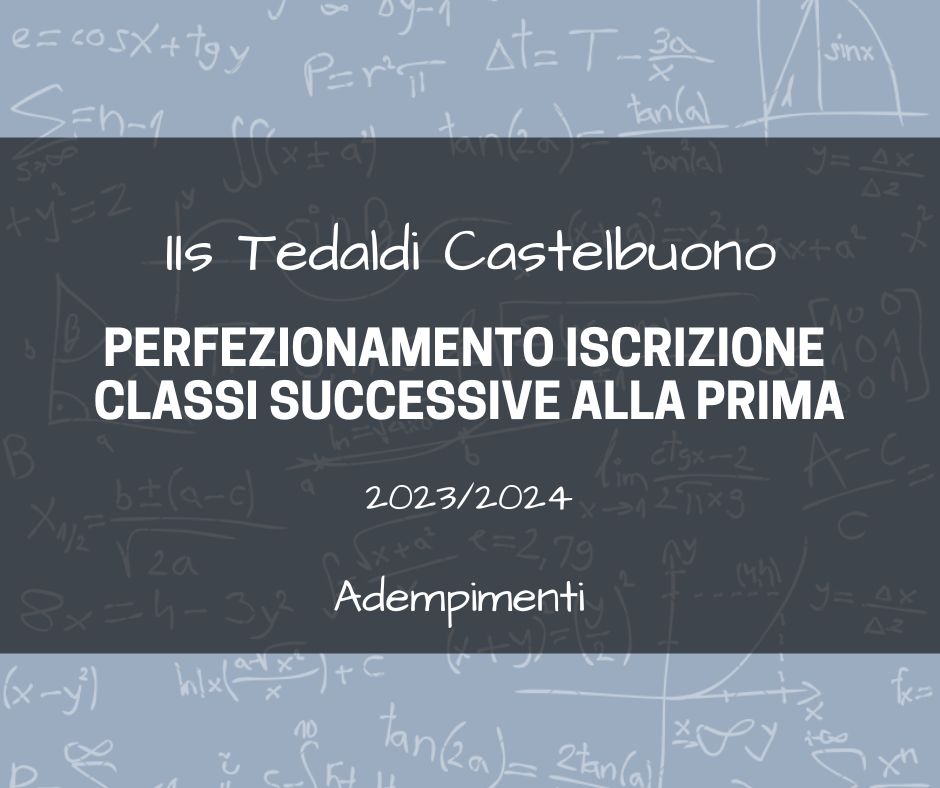 Circolare 408 Iscrizioni anno scolastico 2023/2024 – classi successive alla prima.