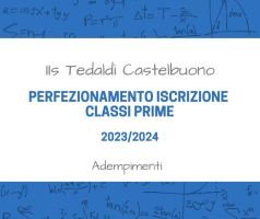 Circolare 407 Perfezionamento iscrizioni studenti classi prime Liceo  e I.P.S.A.S.R. a.s. 2023/2024