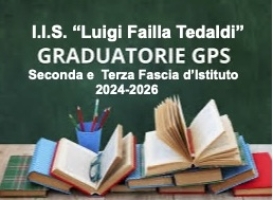 Ripubblicazione graduatorie GPS II e III Fascia di Istituto biennio 2024-2025 e 2025-2026 